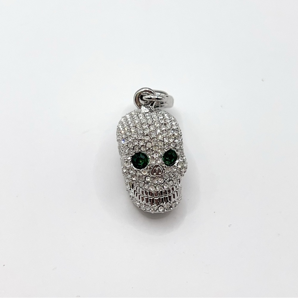 Juicy Couture pave skull charm
